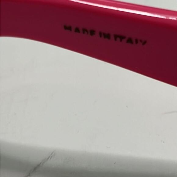 VINTAGE BUGEYE PINK SUNGLASSES WRAPAROUND MADE‎ IN ITALY - Picture 7 of 14